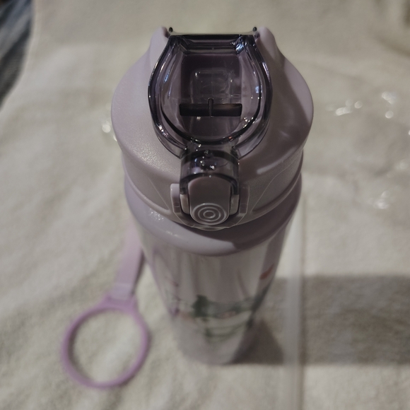 Sanrio Kuromi Water Bottle - Purple and Black - Picture 5 of 6